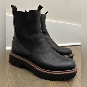 Sam Edelman Laguna Waterproof Lug Sole Chelsea Boot Size 7